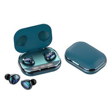 Бездротові Bluetooth Навушники Вкладиші З Вбудованим Чіпом BLUETRUM D09 Pro TWS Зелені D09 Pro фото