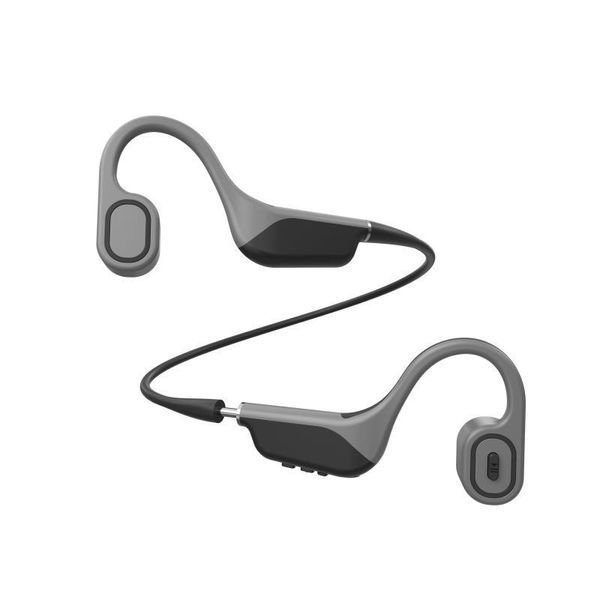 Кісткові Навушники Bleutooth із Вбудованим Чіпом Bluetrum та Картою Пам'яті на 8G Sainyer B9 Сірі B9 фото