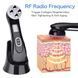 Микротоковый Массажер Для Лица с Функцией RF + EMS + Фототерапия ( LED - терапия ) с Эффектом Лифтинга и Подтяжки Кожи Черный 9902 фото 5