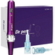 Набор дермапен Dr. Pen X5W + 20 картриджей для фракционной мезотерапии и микронидлинга X5W2012H фото 2