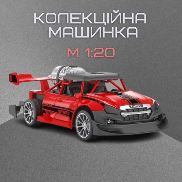 Скоростная Машинка Гоночная с Паром и LED Подсветкой на Аккумуляторе с Пультом Управления STORTM Красная Гоночна Машинка з Пультом фото