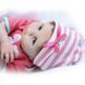 Силіконова Колекційна Лялька Реборн Reborn Дівчинка Нана (Вінілова Лялька) Висота 55 см Reborn Doll фото 4