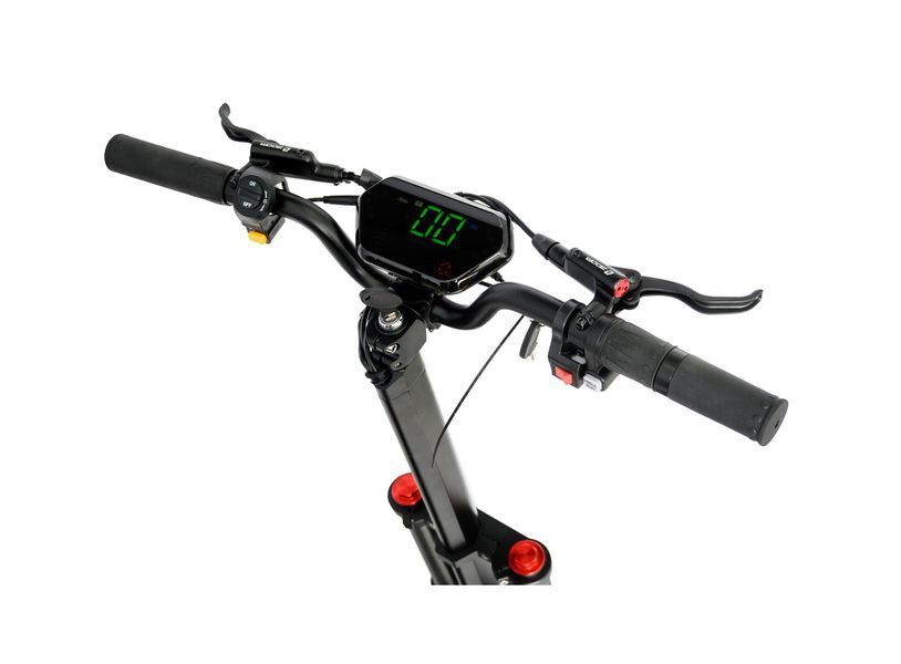 Электросамокат полноприводный мощный Crosser Rocket 2x1600Вт 25Ач 11" Складной электрический самокат Кроссер 69 фото