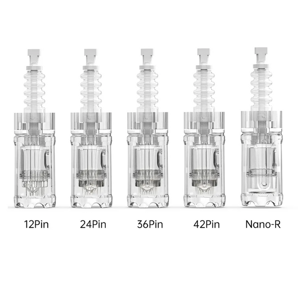 Набір картриджів 10 шт на 24 голки cartridge Dr. Pen M5, M7, E30, A6, A10, N2, MyM  для фракційної мезотерапії та мікронідлінгу microneedling needles 3000Набір фото