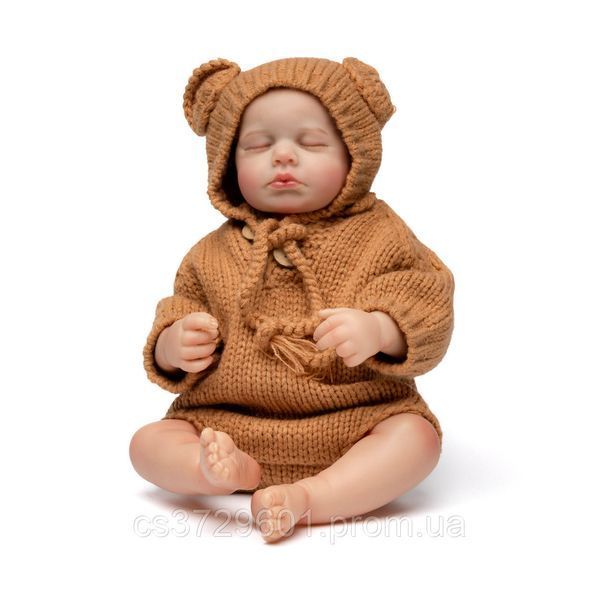 Силиконовая Коллекционная Кукла Реборн Reborn Мальчик Тед Полностью Анатомическая (Виниловая Кукла) Высота 50 см Reborn Doll фото