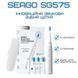 Електрична Зубна Щітка Звукова Доросла Seago SG575 5 Насадок + 5 режимів + Кейс Для зберігання Sonic Біла SG575 фото 2