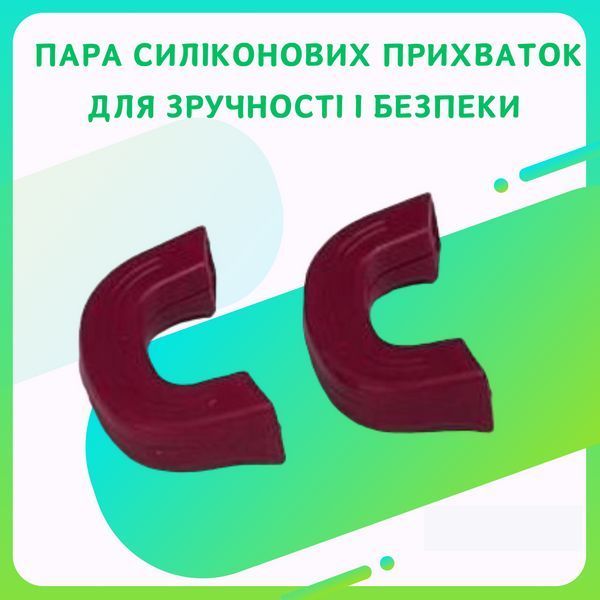Набор кастрюль Higher Kitchen с Гранитным Антипригарным покрытием и Силиконовыми Крышками Квадратные кастрюли HK-323 фото