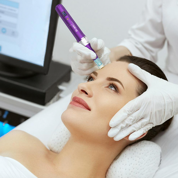 Набор дермапен Dr. Pen X5-C + 20 картриджей для фракционной мезотерапии и микронидлинга X5C2012H фото
