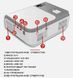 Проєктор Портативний Full HD 4000 Lumen 1920*1080P з Динаміком + WIFI 5G + Bluetooth 5.0 Cheerlux C50 Cheerlux C50 фото 5