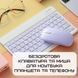 Бездротова Клавіатура і Миша Портативна Bluetooth з UA Розкладкою на Акумуляторі для ПК Комп'ютера KIT-F фото 2