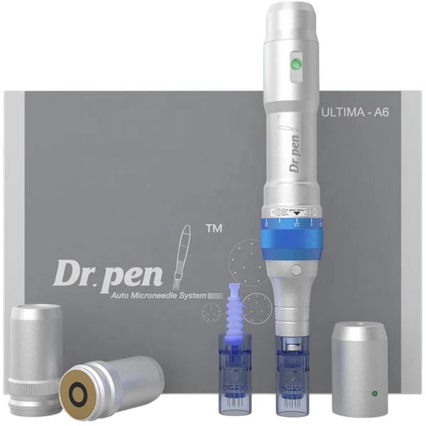 Набір дермапен Dr. Pen A6 + 40 картриджів для фракційної мезотерапії та мікронідлінгу A64012H фото