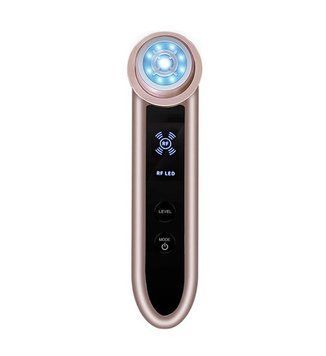 Мікрострумовий Масажер Для Обличчя RF + Світлотерапія + EMS + Холодні Компреси та Прилад Для Ліфтингу та Підтяжки М'язів Обличчя RF002 фото