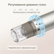 Безпровідний Дермапен Hydra Pen H3 Гідропен з Подачею Сироватки Акумуляторний Апарат для Мікронідлінгу Дермапен для Фракційної Мезотерапії H3 фото 7