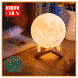 Лампа Луна 3D Moon Lamp, Настольный детский ночник луна Magic, 3D ночник светильник от сети 57721 фото 4