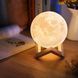Лампа Луна 3D Moon Lamp, Настольный детский ночник луна Magic, 3D ночник светильник от сети 57721 фото 2