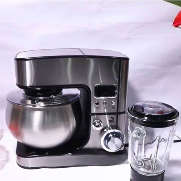Потужний універсальний кухонний комбайн з м'ясорубкою 4в1 Top Kitchen 4500Вт 7л Кухонна машина Комбайн кухонний Комбайн для кухні Tk00225 фото