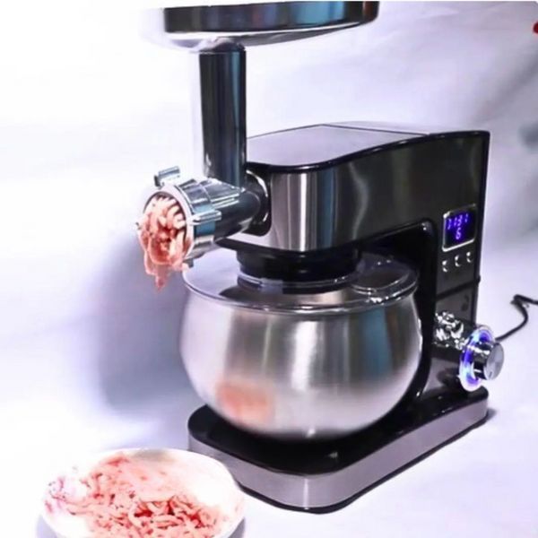 Потужний універсальний кухонний комбайн з м'ясорубкою 4в1 Top Kitchen 4500Вт 7л Кухонна машина Комбайн кухонний Комбайн для кухні Tk00225 фото
