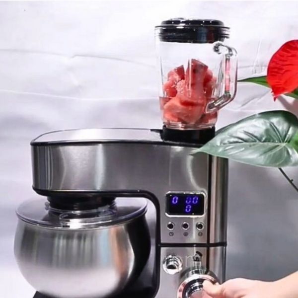 Потужний універсальний кухонний комбайн з м'ясорубкою 4в1 Top Kitchen 4500Вт 7л Кухонна машина Комбайн кухонний Комбайн для кухні Tk00225 фото