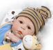 Силіконова Колекційна Лялька Реборн Reborn Хлопчик Льова ( Вінілова Лялька ) Висота 57 см Rerorn Doll фото 3