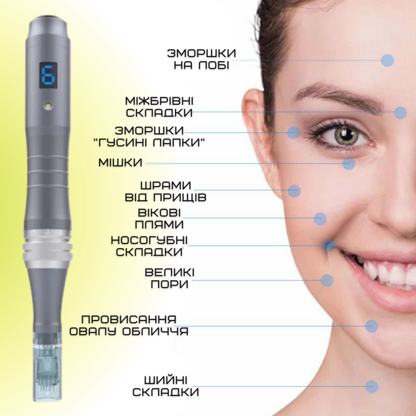 Набор дермапен Dr. Pen M8-W + 50 картриджей для фракционной мезотерапии и микронидлинга M8W5011H фото
