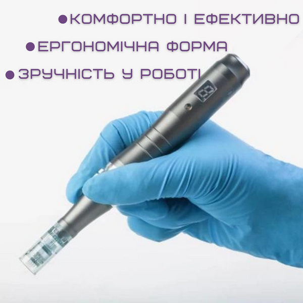 Набор дермапен Dr. Pen M8-W + 50 картриджей для фракционной мезотерапии и микронидлинга M8W5011H фото