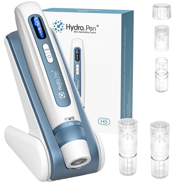 Набор Дермапен Hydra Pen H5 с электропорацией и подачей сыворотки + картриджи для дермапена 10 шт H51012H фото