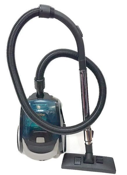 Пилосос Crownberg CB-0112 2600W 1,5 L Blue + ТУРБОЩІТКА CB0112 фото