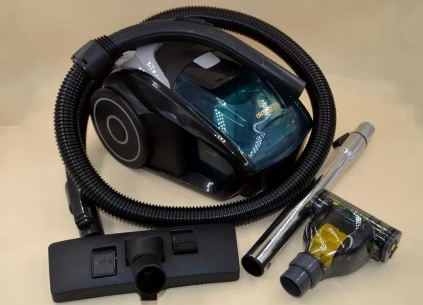 Пилосос Crownberg CB-0112 2600W 1,5 L Blue + ТУРБОЩІТКА CB0112 фото