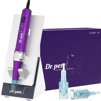 Дермапен Dr. Pen Ultima X5 від Мережі Дермаштамп для Фракційної Мезотерапії Електричний Мезороллер для Обличчя і Тіла X5 фото