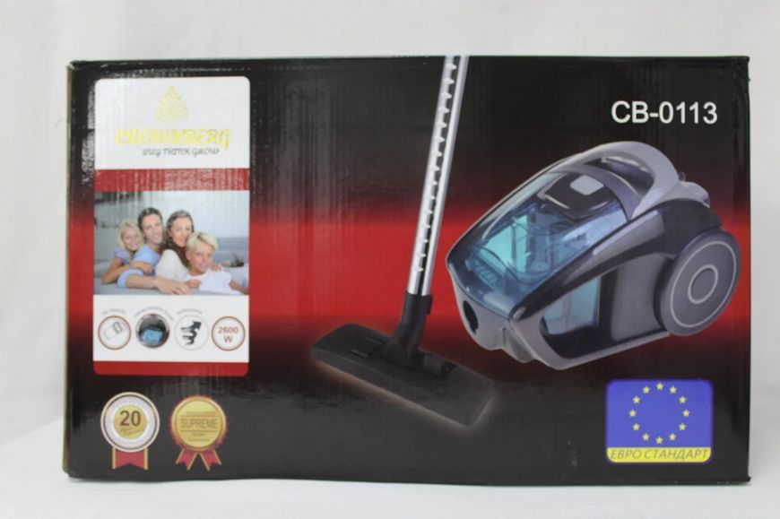 Потужний Контейнерний пилосос Crownberg CB0113 2600 Вт Пилосос циклонний з регулюванням потужності Найкраща ціна! 113 фото