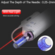 Набір Гідропен Aqua DermaPen Pro + 30 картриджів для фракційної мезотерапії та мікронідлінгу ADP3012H фото 9