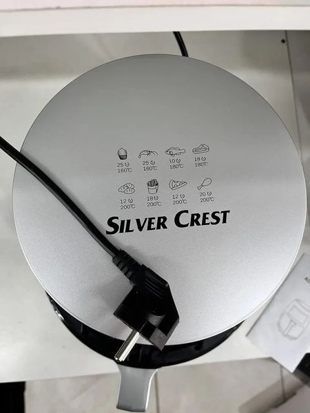 Аерофритюрниця цифрова Фритюрниця SILVER CREST S-18 2400W 6л Фритюрница без масла Фритюрницю для дому CRS18 фото