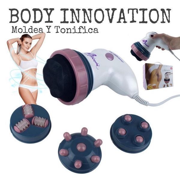 Антицелюлітний масажер інфрачервоний Масажер ручний вібромасажер Body Innovation Sculptural 88 фото