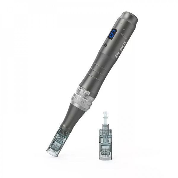 Набор дермапен Dr. Pen M8-W + 20 картриджей для фракционной мезотерапии и микронидлинга M8W2011H фото