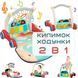 Детский Многофункциональный Развивающий Коврик Ходунки 2в1 с Музыкой + Съёмное Пианино + Погремушки для Самых walker1 фото 2