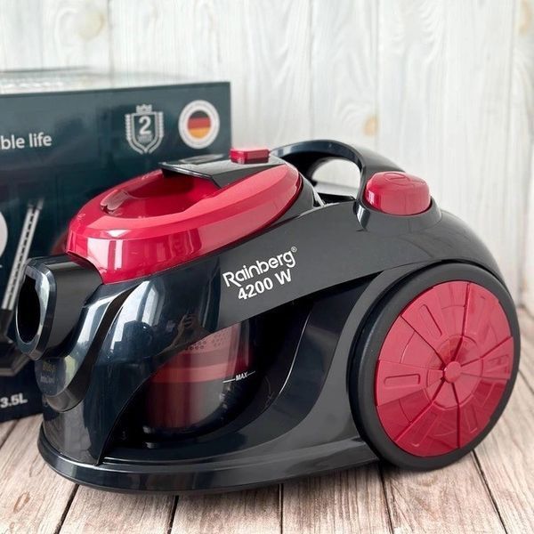 Пылесос контейнерный Rainberg RB-653 4200W для сухой уборки без мешка для сбора пыли NORB653 фото