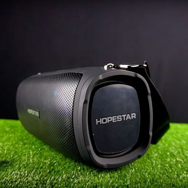 Портативна bluetooth колонка Hopestar a6 party Блютуз колонка хопстар led Бездротова hopestar 89 фото