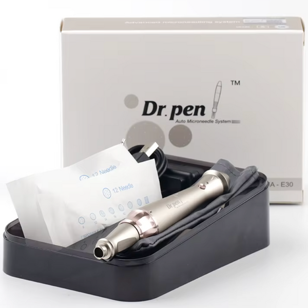 Набір дермапен Dr. Pen E30-C + 100 картриджів для фракційної мезотерапії та мікронідлінгу E30C10012H фото