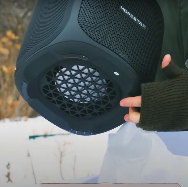 Блютуз колонка с подсветкой Hopestar Party 100 Беспроводная оригинальная колонка хопстар с микрофоном громкая 90 фото