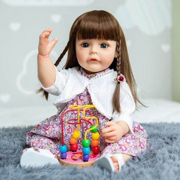 Силиконовая Коллекционная Кукла Реборн Reborn Девочка Власта Полностью Анатомическая ( Виниловая Кукла ) Высота 55 см Реборн Дівчинка Власта фото