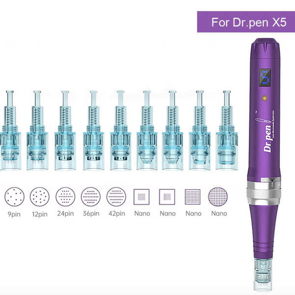 Картриджі cartridge Dr. Pen X5 голки для фракційної мезотерапії та мікронідлінгу microneedling needles 7000 фото