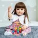 Силиконовая Коллекционная Кукла Реборн Reborn Девочка Власта Полностью Анатомическая ( Виниловая Кукла ) Высота 55 см Реборн Дівчинка Власта фото 2