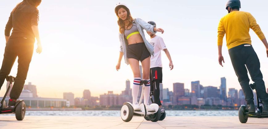 Гіроборд 11 Міні сигвей найнабот Ninebot Mini, Гіроборд гіроскутер mini segway для дорослих із підсвіткою. M1ROBOT фото