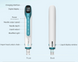 Гидропен Hydra Pen H6 профессиональный дермапен с автоматической подачей сывороток, LED-светотерапией и электронной регулировкой глубины прокола до 2,0 мм H6Blue фото 7