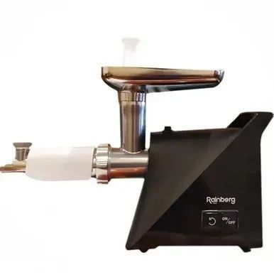 Мясорубка Rainberg RB-679 3000W Black 2в1 Электромясорубка Электросоковыжималка 3000 Вт RB-679 фото