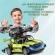 Перегонова Машинка Швидкісна Радіокерована на Акумуляторі з Кульками Орбізамі та LED Підсвіткою Зелена Машинка з Кульками Орбіз фото 6