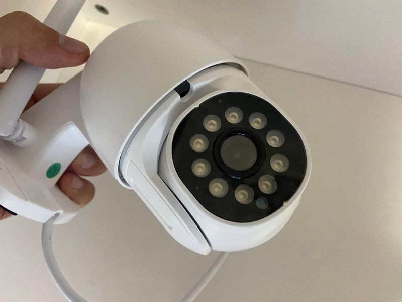 Поворотна Вулична Камера Відеоспостереження WIFI PT Camera L10 IP Камера Вулична Вайфай Нічне Бачення для Вулиці Wifi Відеокамера NL10 фото