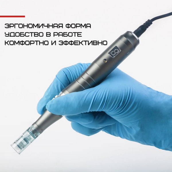 Набір дермапен Dr. Pen M8-C + 30 картриджів для фракційної мезотерапії та мікронідлінгу M8C3011H фото