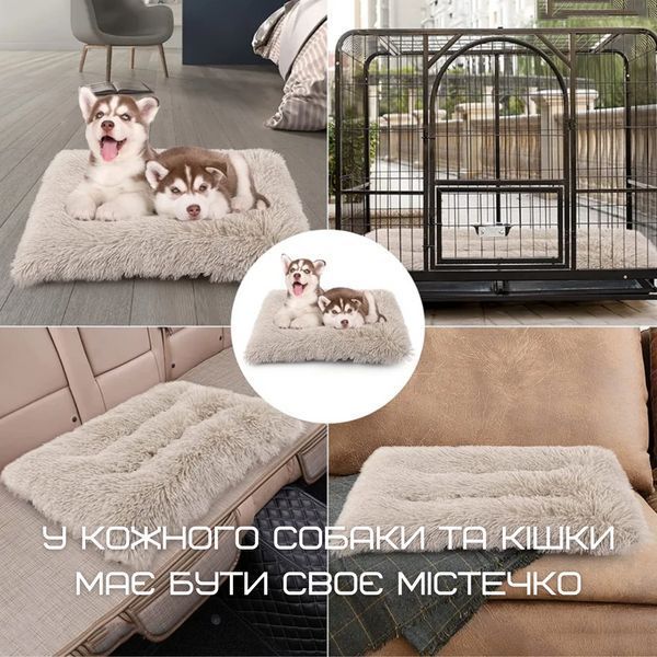 Велика Лежанка Для великих Собак М'який Теплий Лежак Ліжко Ліжати Для домашніх Животних 110*75 см ZML-110 фото