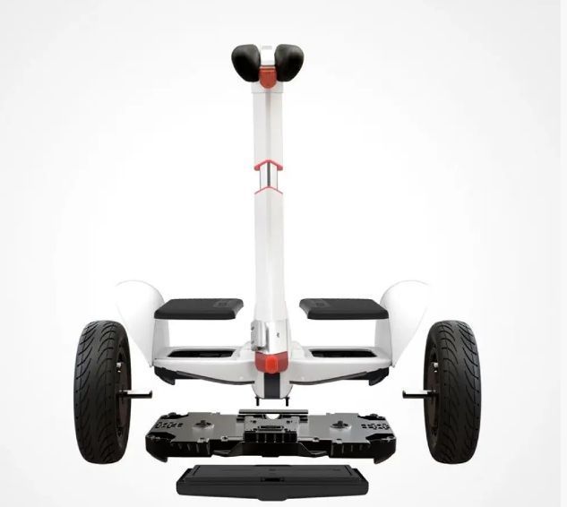 Гироскутер с ручкой Мини Сигвей Xiaomi Ninebot Mini PRO Найнбот Мини c Bluetooth 54V 10,5" белый гироскутер Said-541 White фото